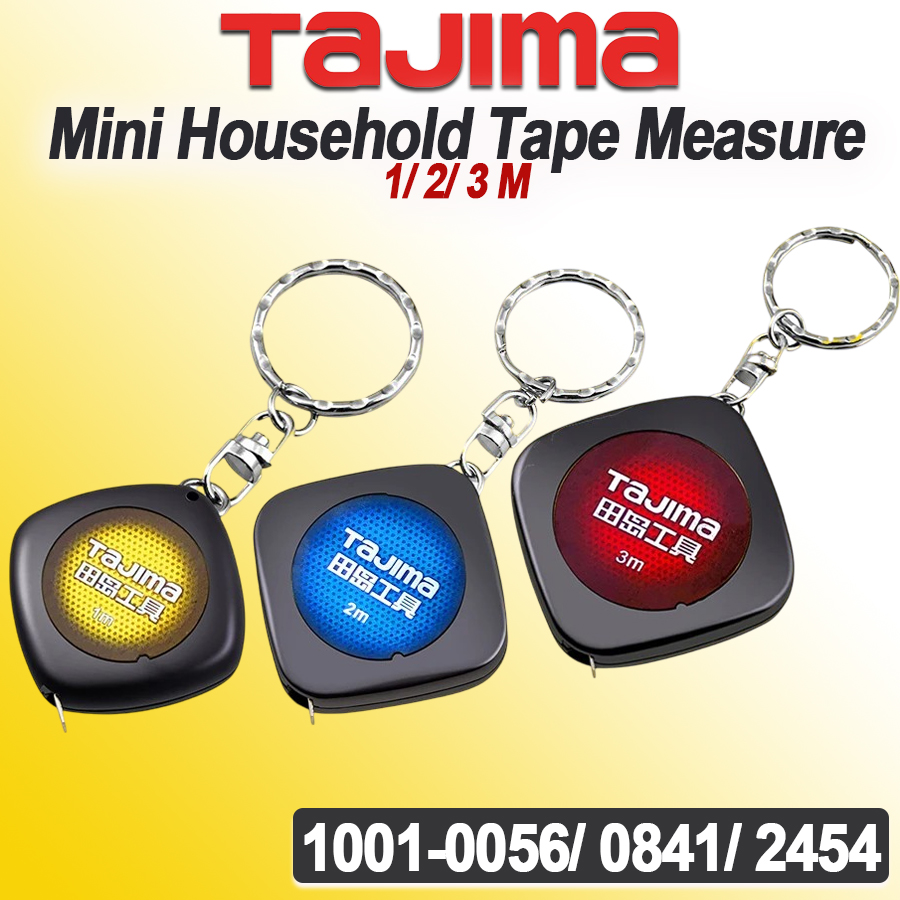 Tape Dispenser Weighted - Tajima 1/2/3M Mini Household Tape Measure