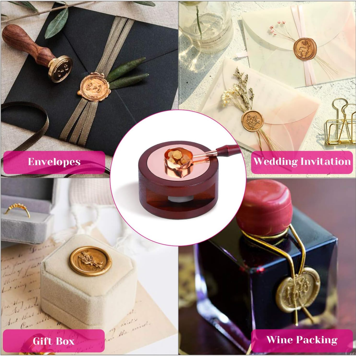 Wax Seal Set Includes 200 Gold – Wax Seal Stamp Set recenzja i cena