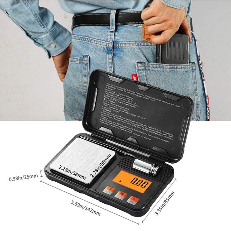 Digital Mini Scale 200g/0.01g  – Tape Dispenser Weighted recenzja i cena