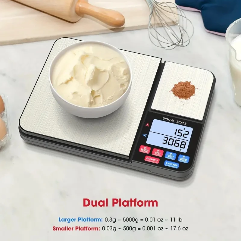 1pc Digital Kitchen Scale for  – Tape Dispenser Weighted recenzja i cena