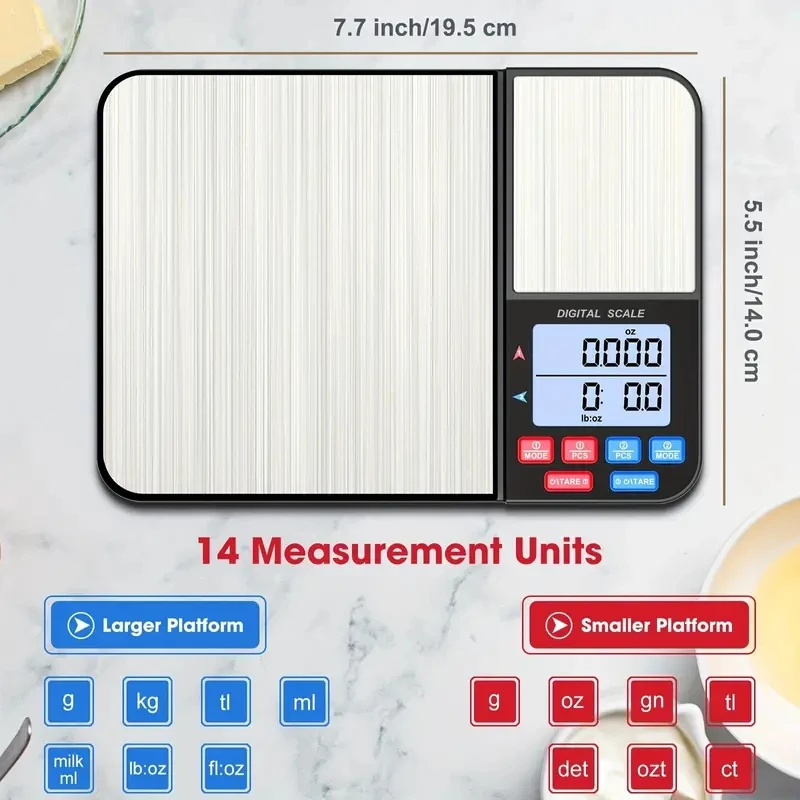 1pc Digital Kitchen Scale for  – Tape Dispenser Weighted recenzja i cena