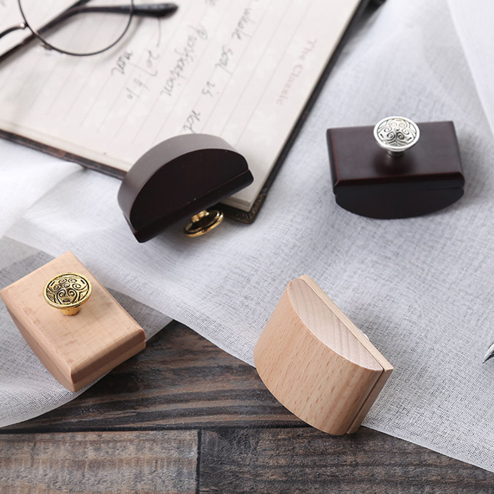 2Pcs Wood Rocker Blotter Porta – Ink Blotter Paper recenzja i cena
