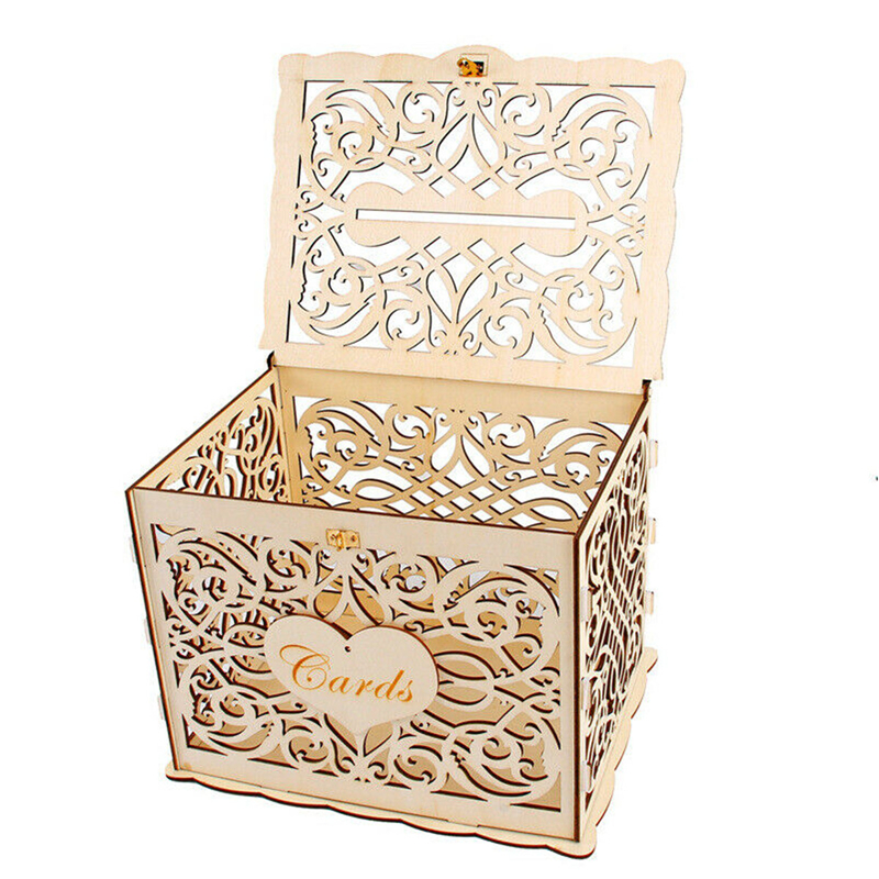 30X24X21cm DIY Wedding Gift Ca – Card Index Box recenzja i cena