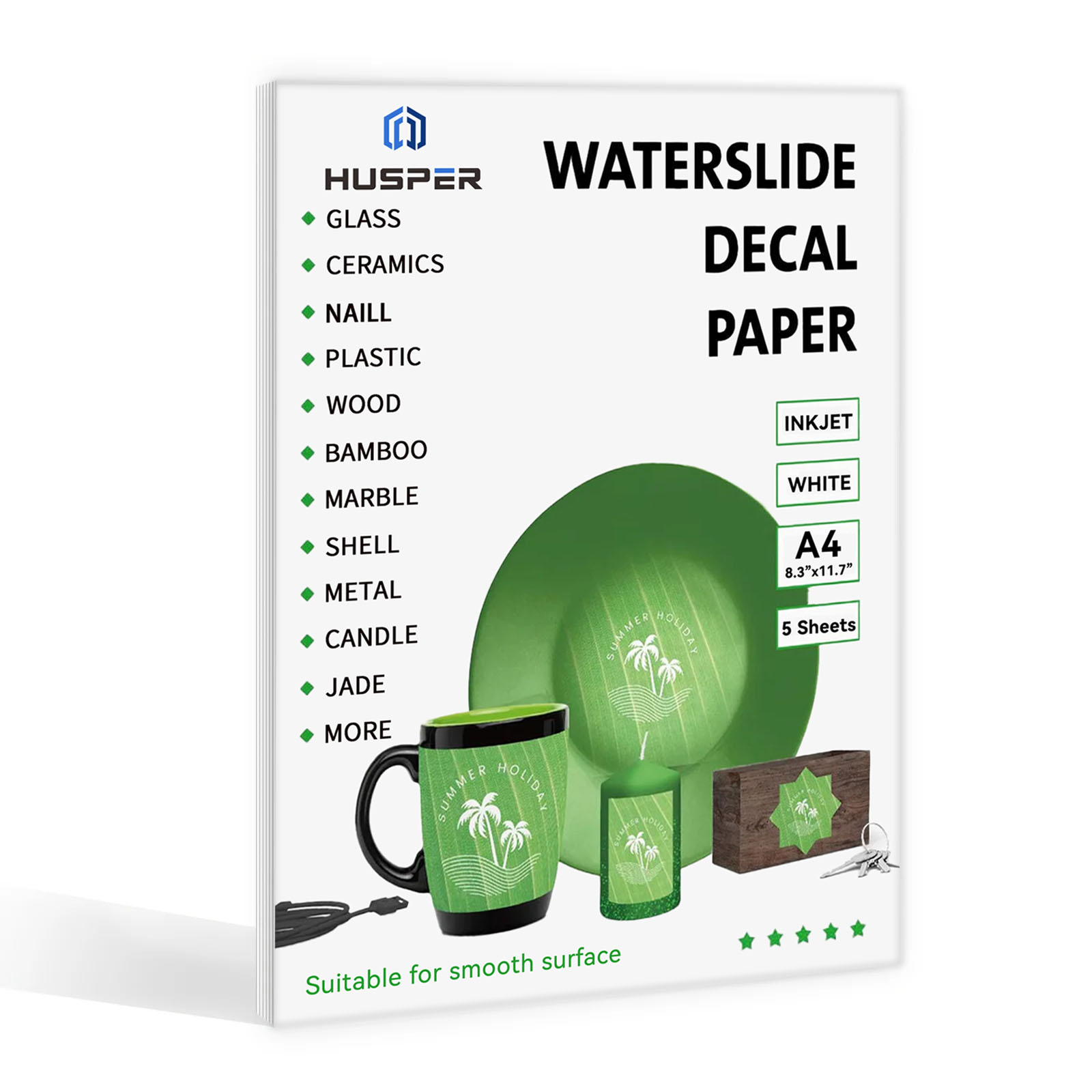 5 Sheets A4 Size Water Slide D – Ink Blotter Paper recenzja i cena