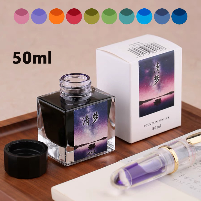 MAJOHN 50ml Fountain Pen Ink V – Fountain Pen Bottled Ink recenzja i cena
