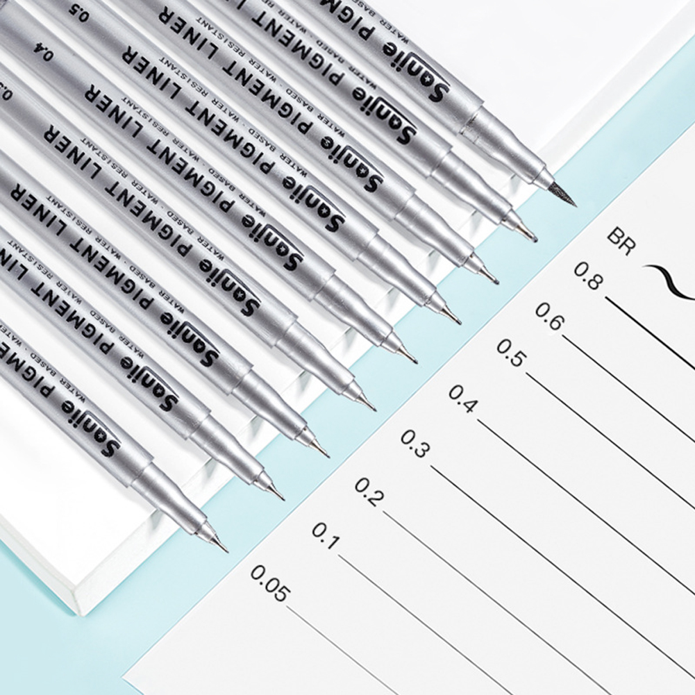 9-Piece Fine Line Waterproof I – Correction Pen Fine recenzja i cena