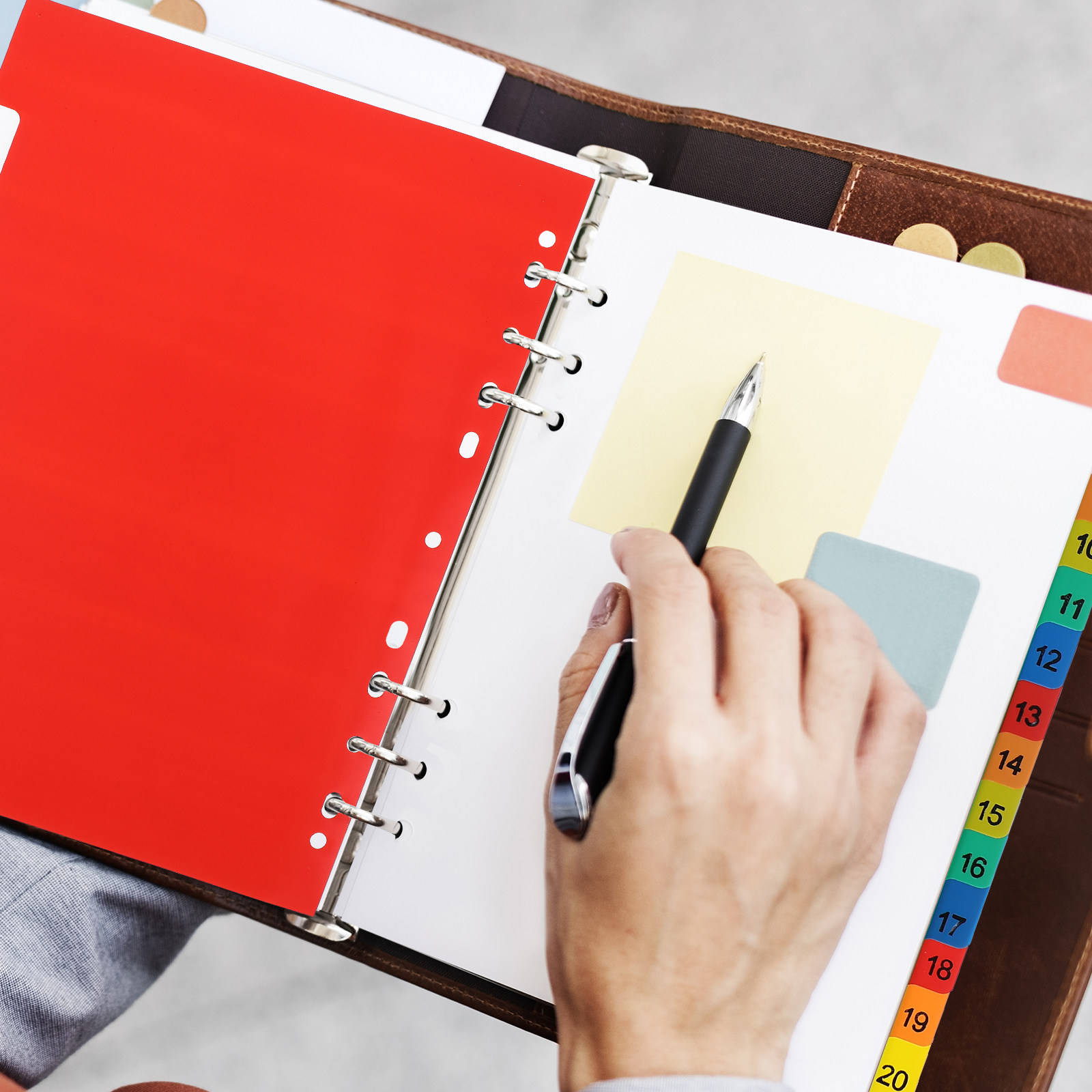 20 Pages A4 Colorful Plastic B – Tab Divider A4 recenzja i cena
