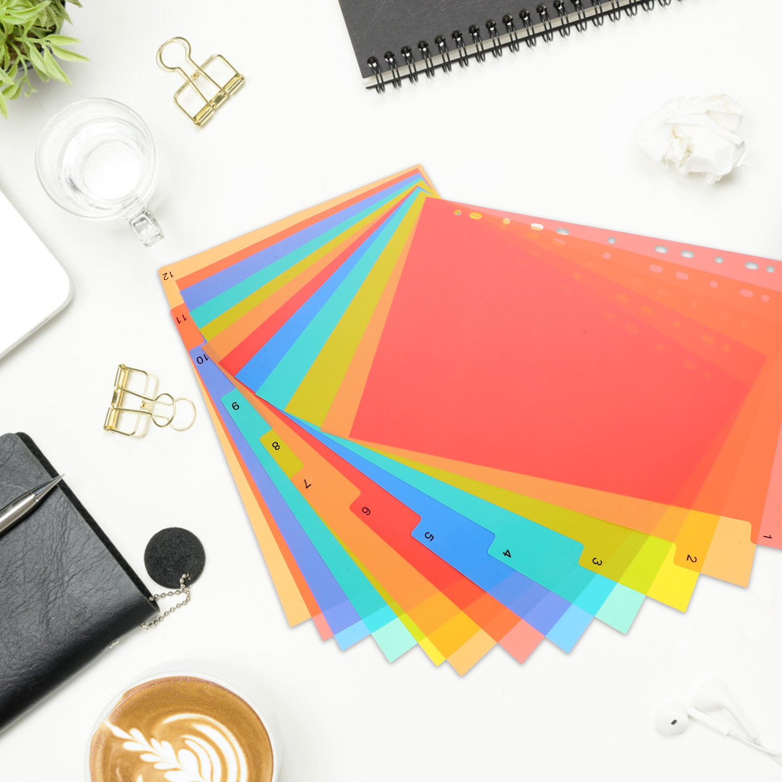 Binder Dividers A4 Colored Pla – Tab Divider A4 recenzja i cena