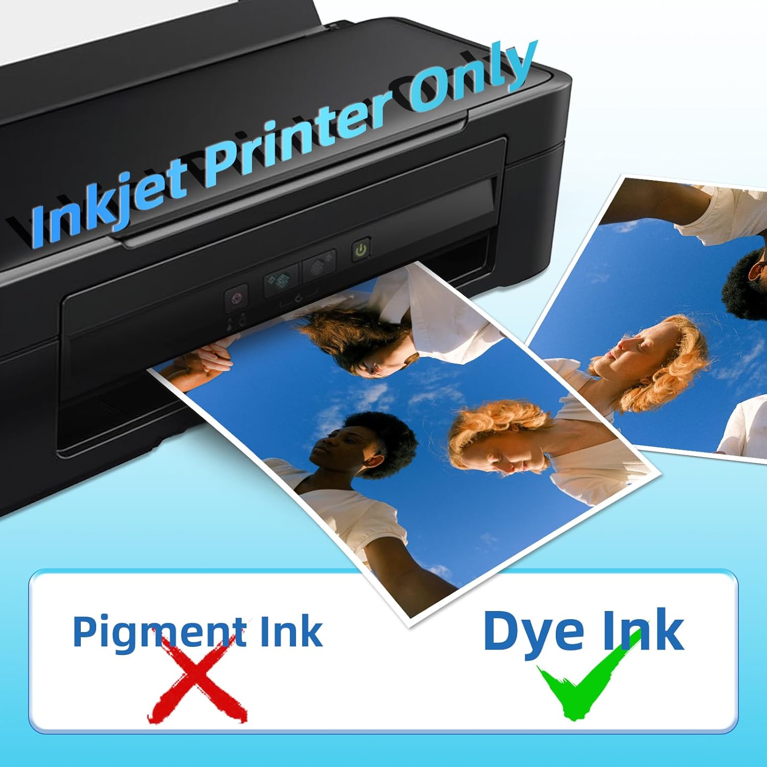 Adhesive Glossy Photo Paper A4 – Ink Blotter Paper recenzja i cena
