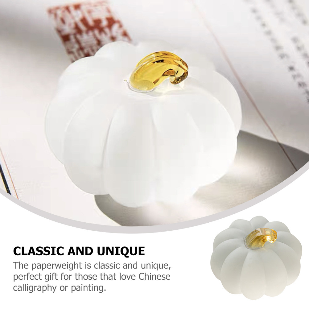 Pumpkin Shape Crystal Glass Pa – Paper Weight Crystal recenzja i cena
