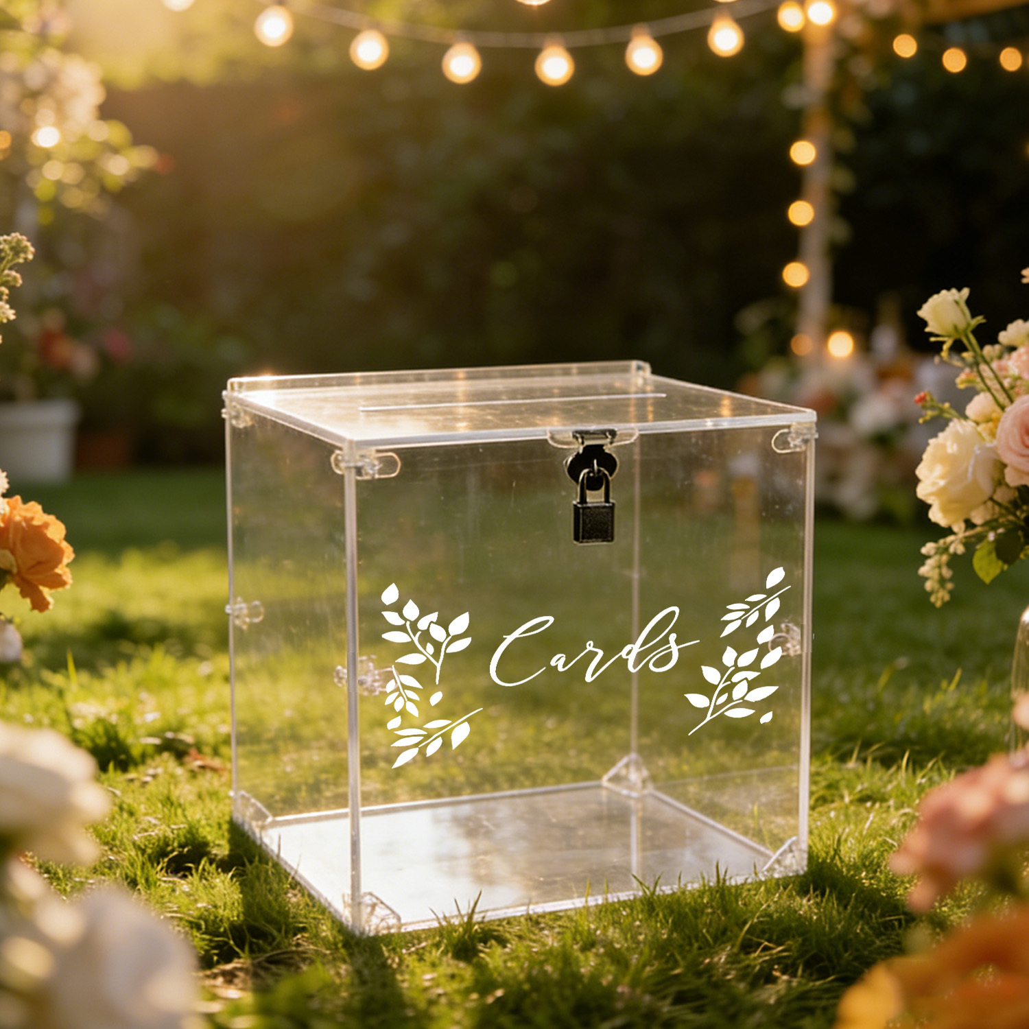 Acrylic Wedding Card Boxes wit – Card Index Box recenzja i cena