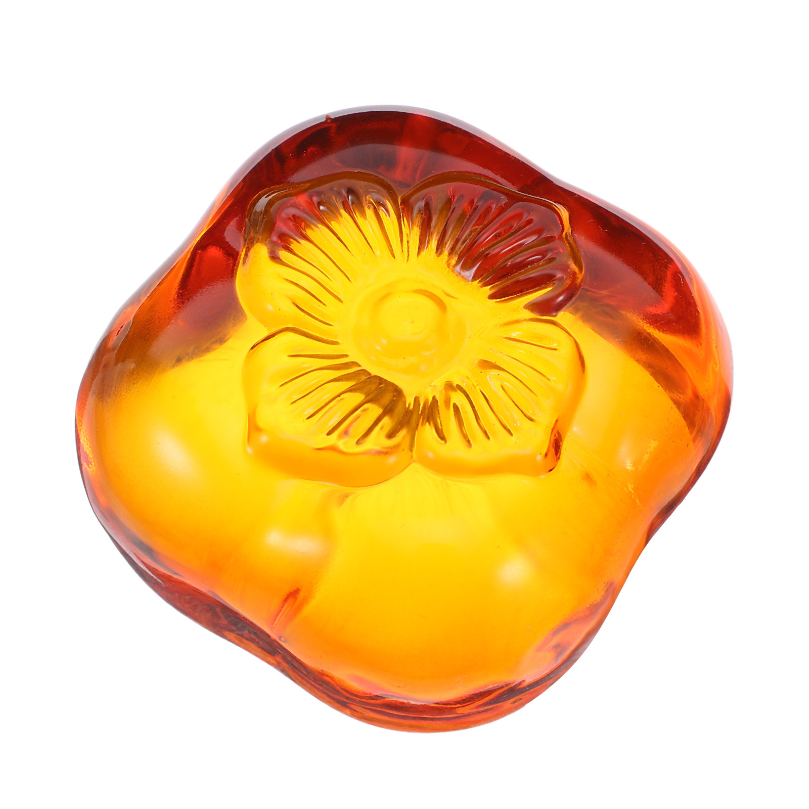 Heavy Glass Persimmon Paperwei – Book Weight Glass recenzja i cena