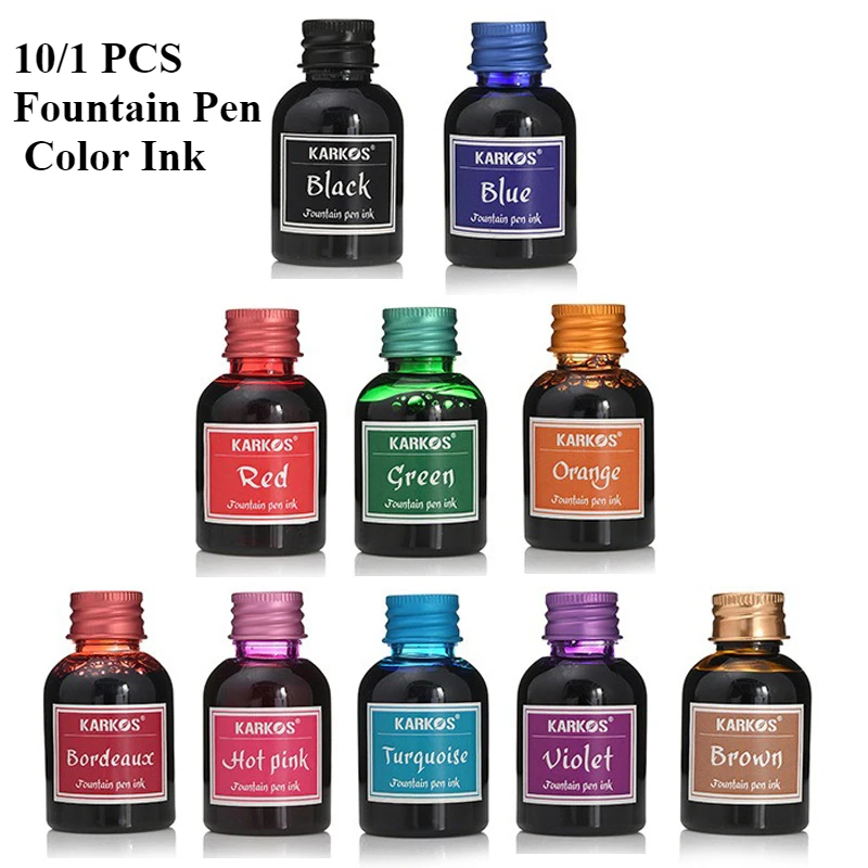 10/1 PCS 30ml Various Colors I – Fountain Pen Bottled Ink recenzja i cena