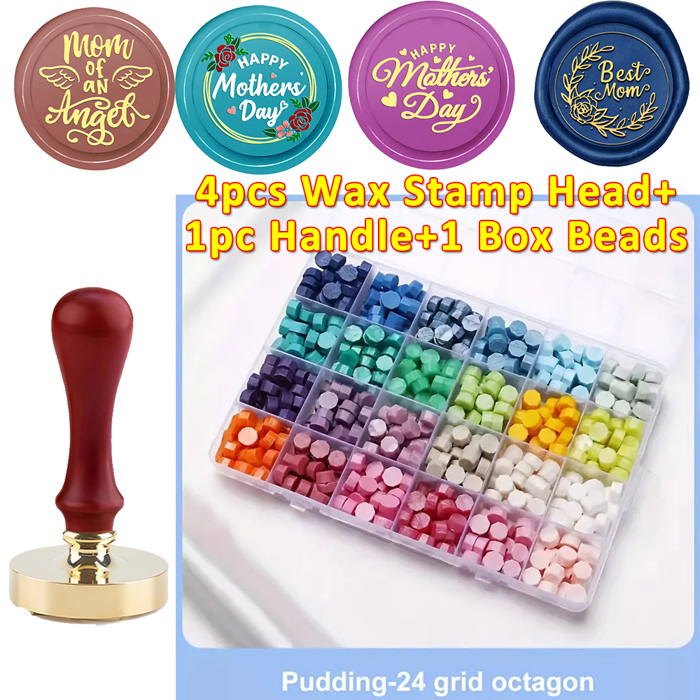 Mother's Day Wax Seal Stamp Se – Wax Seal Stamp Set recenzja i cena