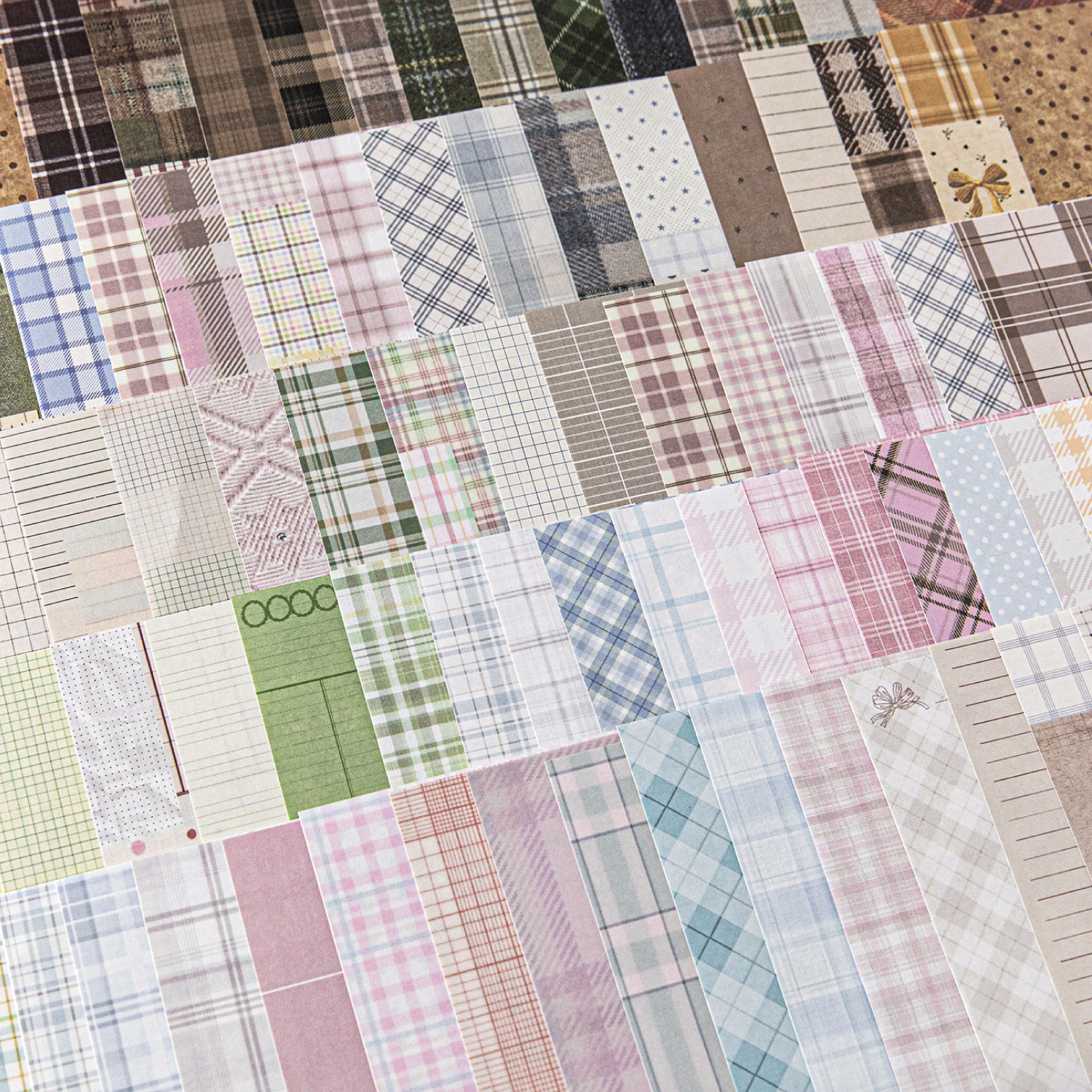 50pcs creative plaid Decor Scr – Ink Blotter Paper recenzja i cena