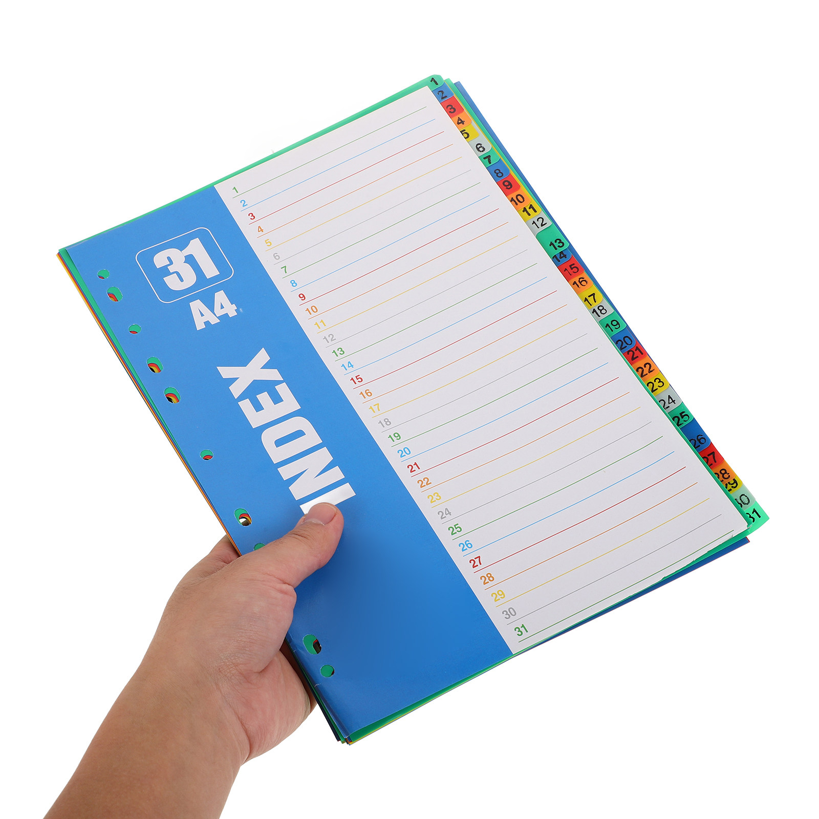 1Set A4 11-Hole PP Index Divid – Tab Divider A4 recenzja i cena