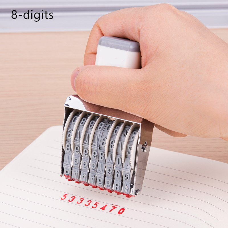 Portable 8/10 Digits Number St – Rubber Date Stamp recenzja i cena