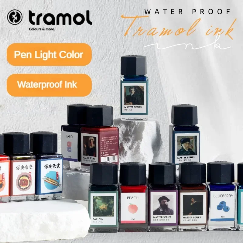 Tramol 26 Colors 18ml Various  – Fountain Pen Bottled Ink recenzja i cena