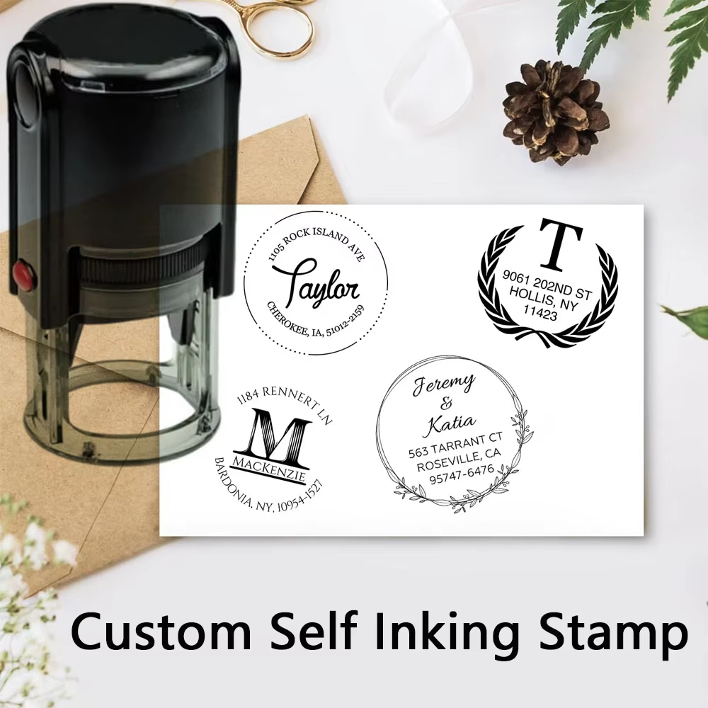 Custom Stamp Personalized Self – Rubber Date Stamp recenzja i cena
