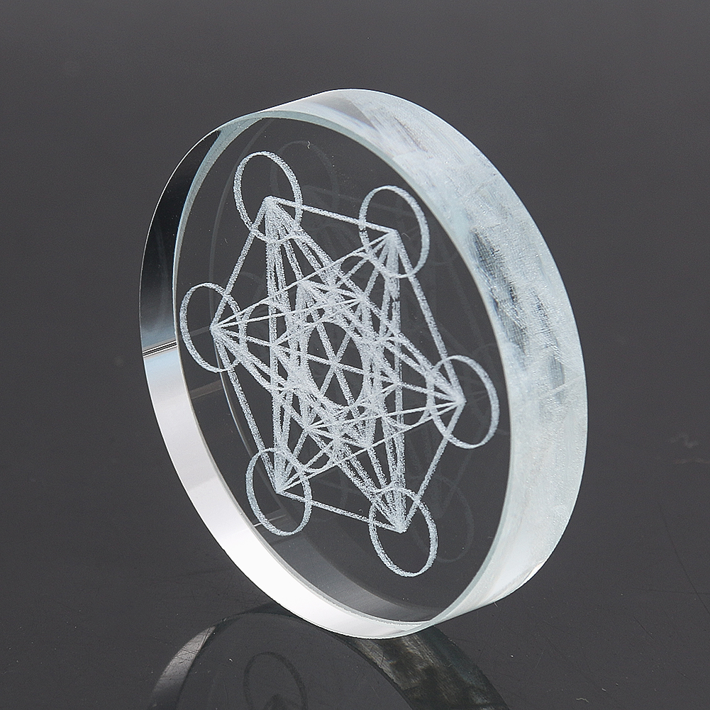 Metatron Cube Crystal Display  – Paper Weight Crystal recenzja i cena