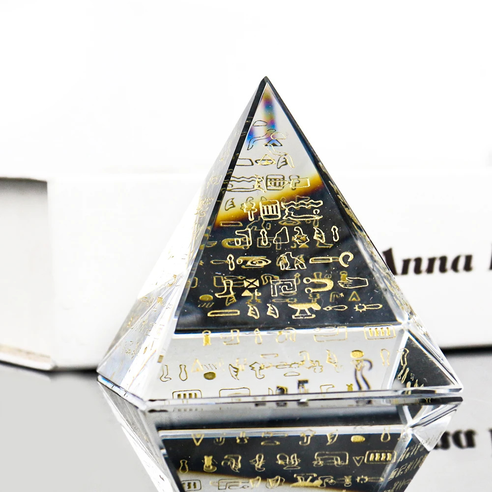 Egyptian Hieroglyph Crystal Py – Paper Weight Crystal recenzja i cena
