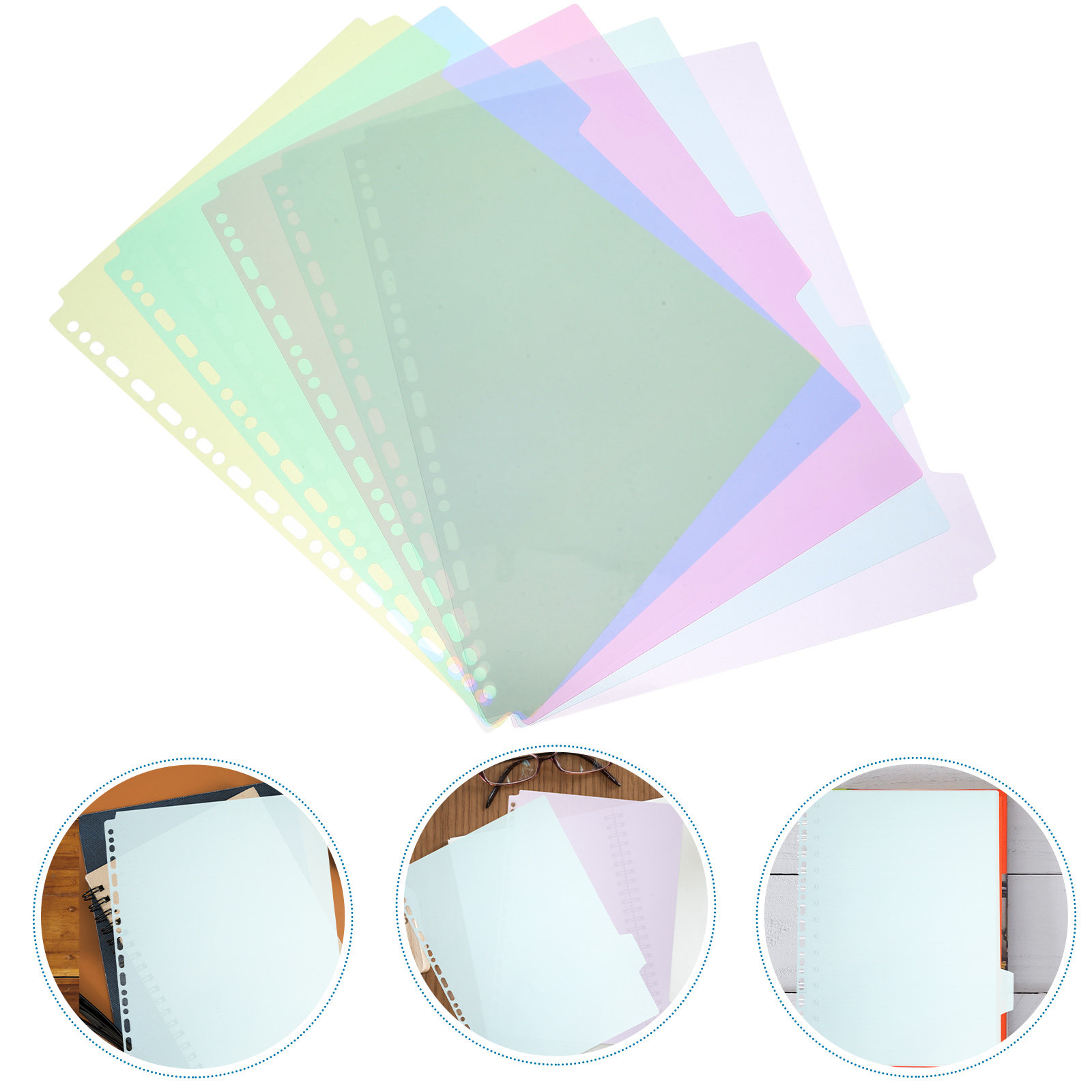 6Pcs Tabbed File Dividers A4 B – Tab Divider A4 recenzja i cena
