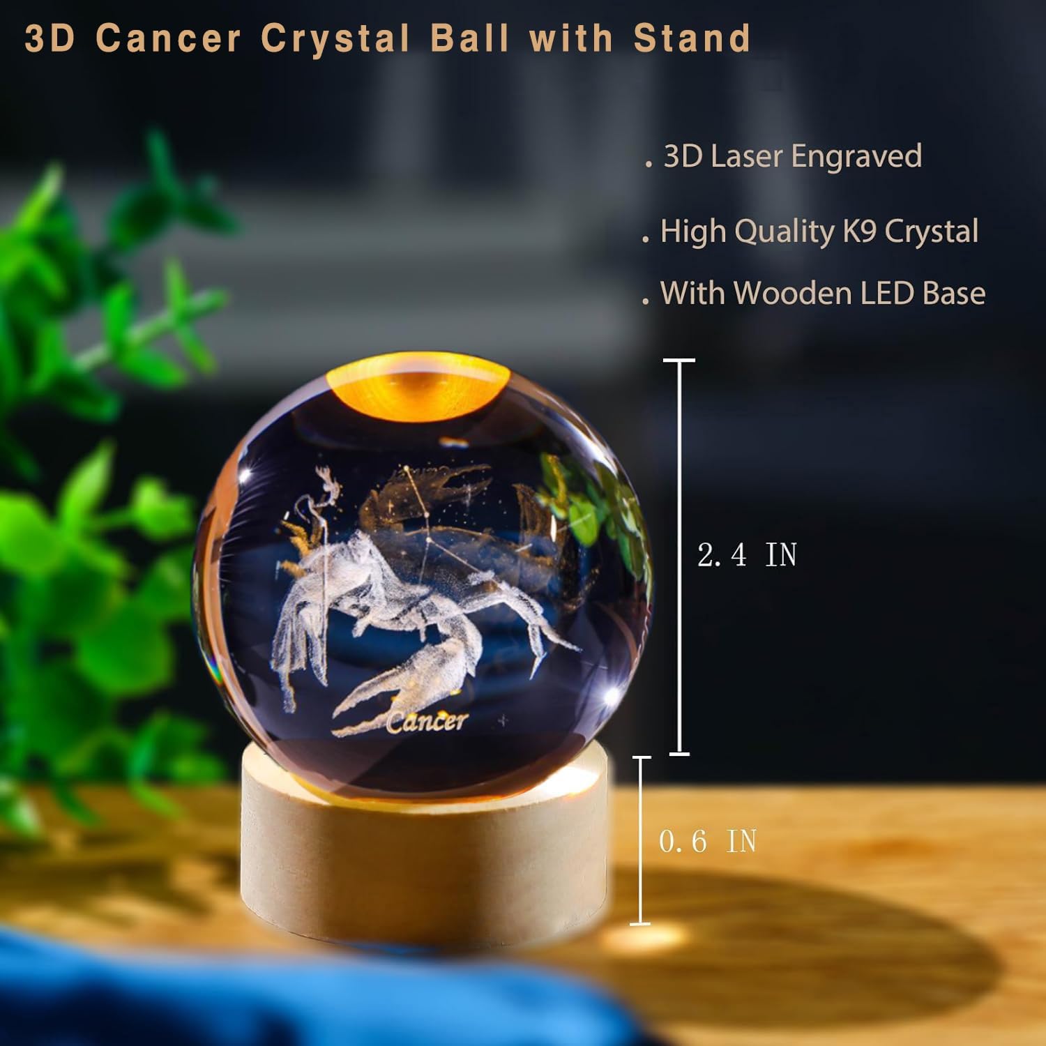 3D Cancer Constellation Crysta – Paper Weight Crystal recenzja i cena