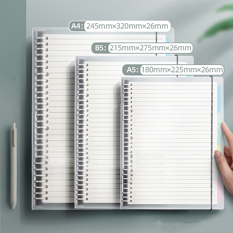 A5/B5/A4 Binder Notebooks Loos – Binder A4 Lever recenzja i cena