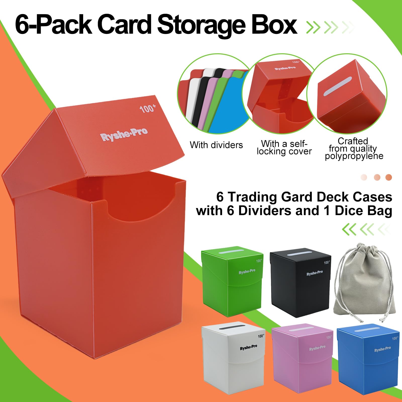 TCG Deck Box for 100+ Cards Co – Card Index Box recenzja i cena