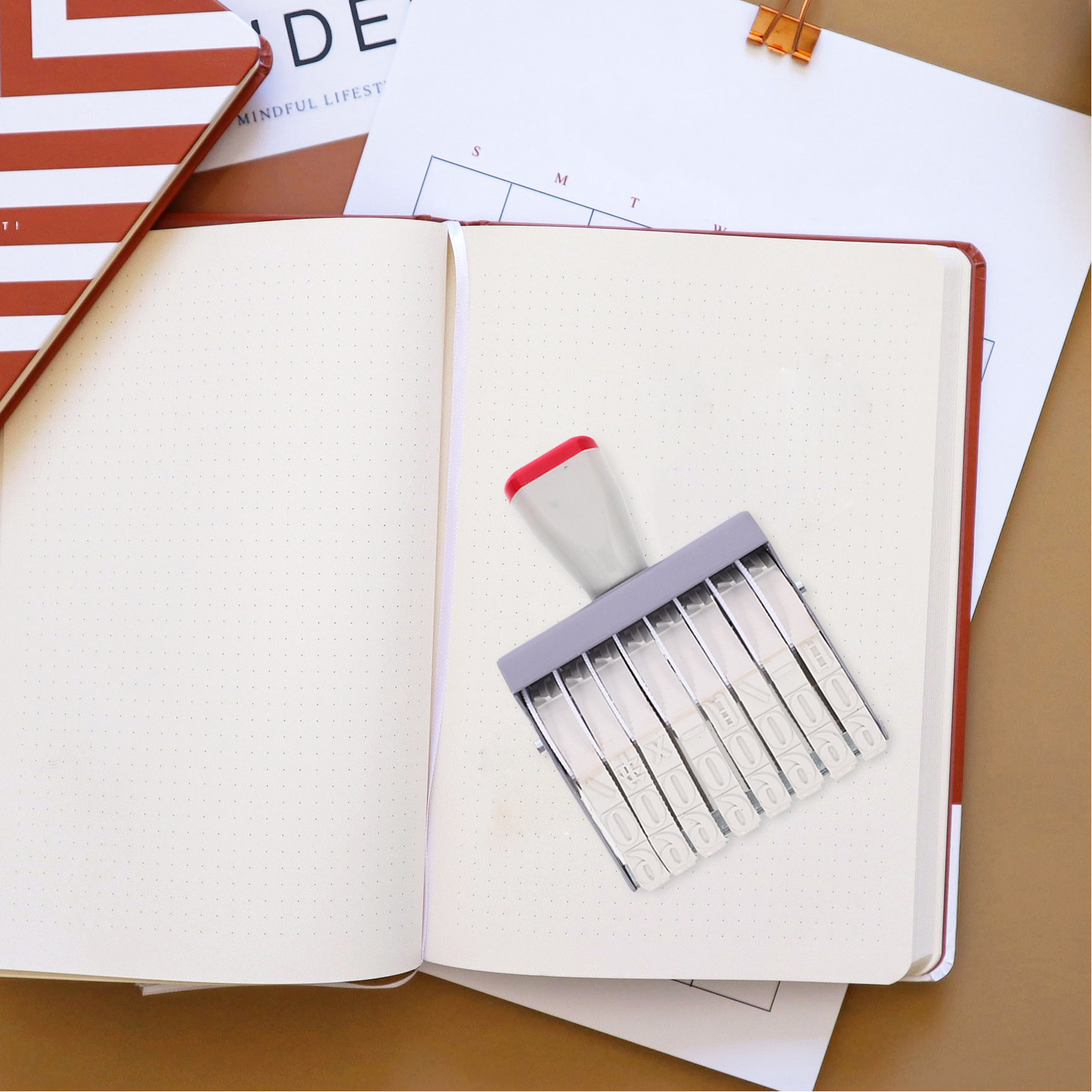 8 Digit Date Stamp Handheld Ro – Rubber Date Stamp recenzja i cena