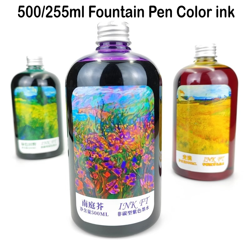500ml/255/50ml 24 Colors Bottl – Fountain Pen Bottled Ink recenzja i cena