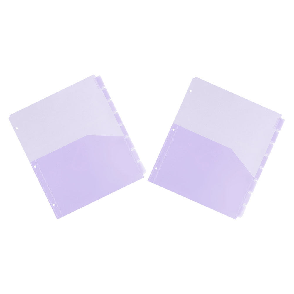 2Sets Binder Pockets Dividers  – Tab Divider A4 recenzja i cena