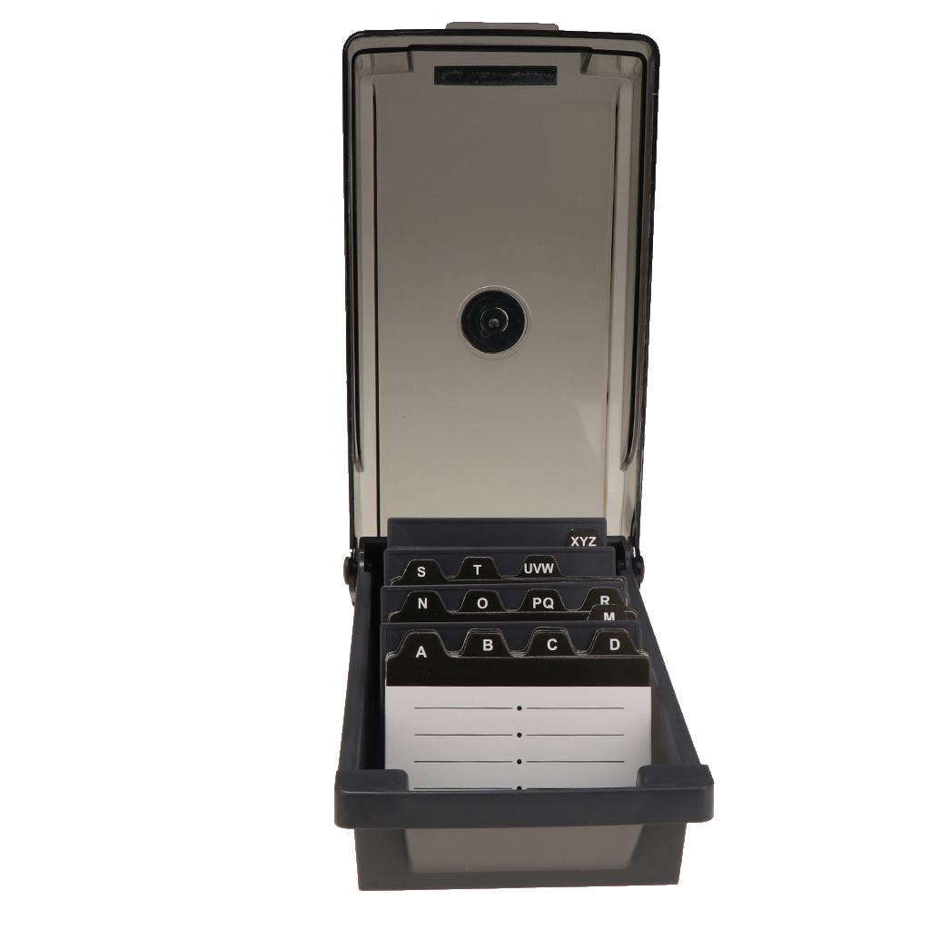 Large Plastic Index Card Stora – Card Index Box recenzja i cena