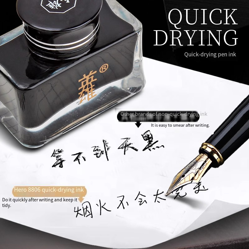 Hero 8806 Black Fountain Pen I – Fountain Pen Bottled Ink recenzja i cena