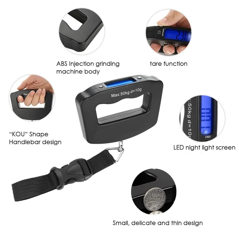 Portable LCD Digital Hanging S – Tape Dispenser Weighted recenzja i cena
