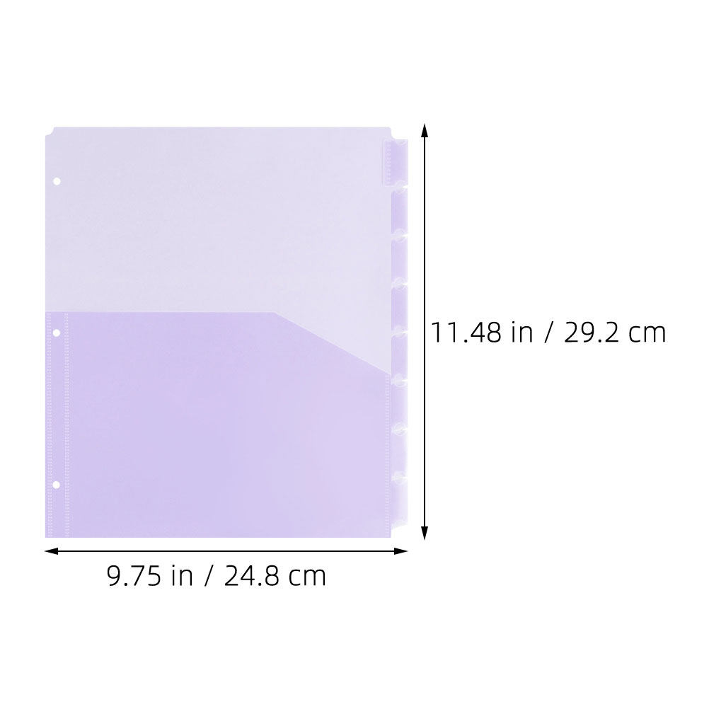 2Sets A4 Binder Dividers Plast – Tab Divider A4 recenzja i cena