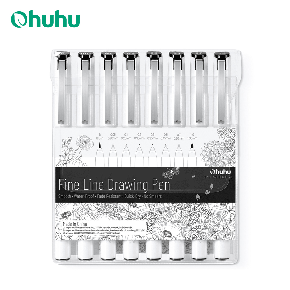 Ohuhu Micro Pen Fineliner Draw – Correction Pen Fine recenzja i cena