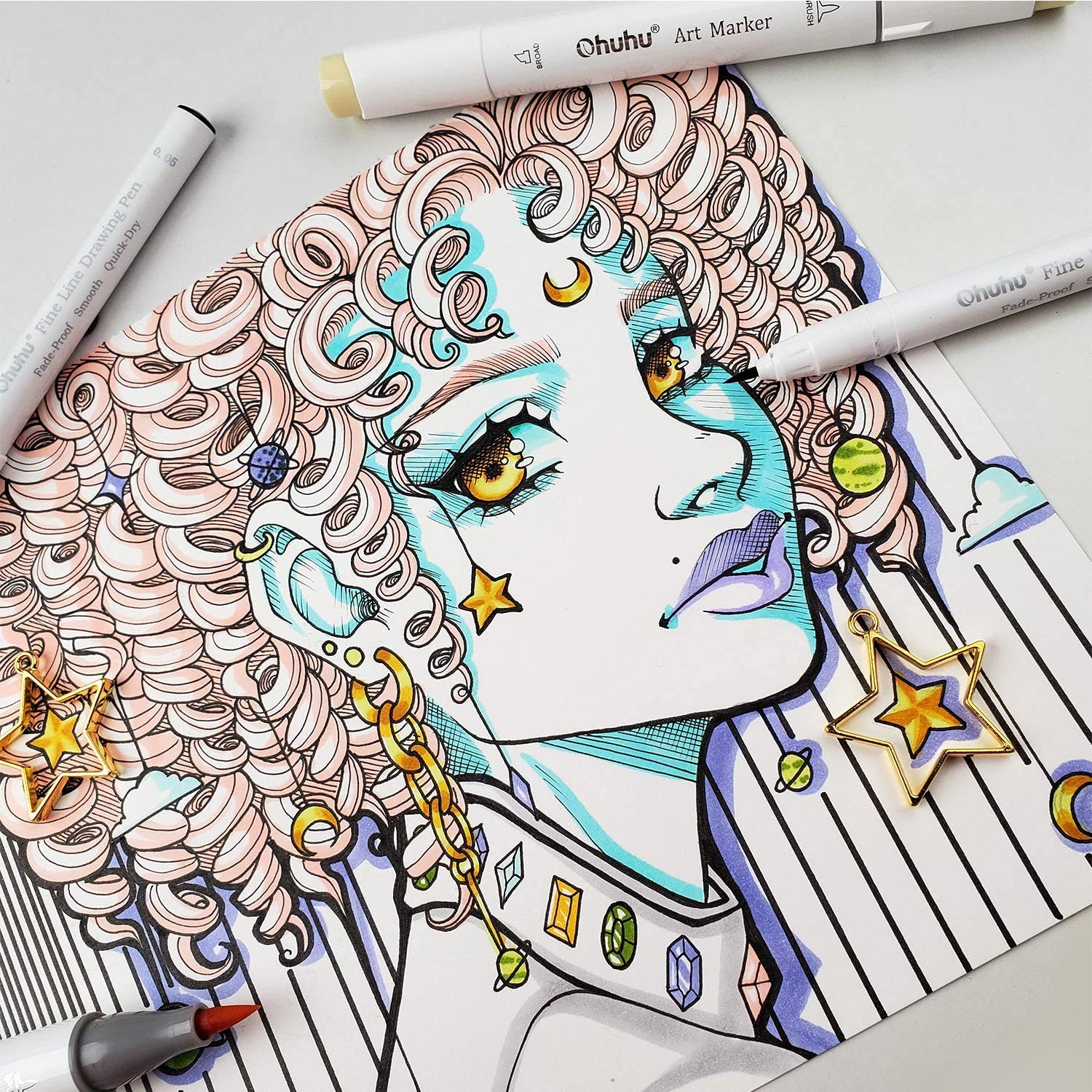Ohuhu Micro Pen Fineliner Draw – Correction Pen Fine recenzja i cena