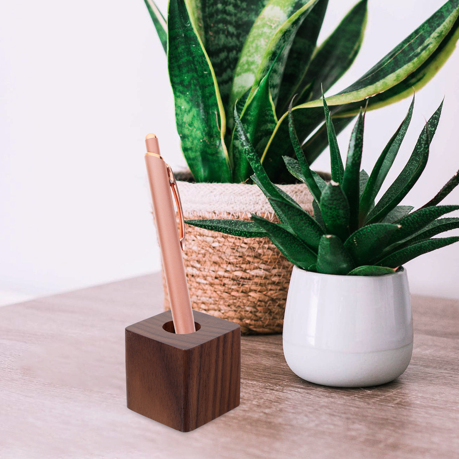 Single Wood Pen Holder Walnut  – Pen Rest Single recenzja i cena