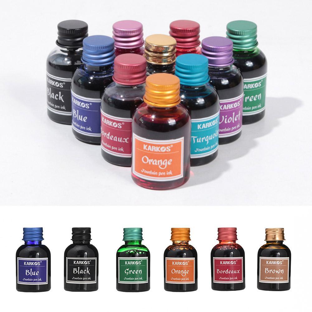 Pure Black Colorful Fountain P – Fountain Pen Bottled Ink recenzja i cena