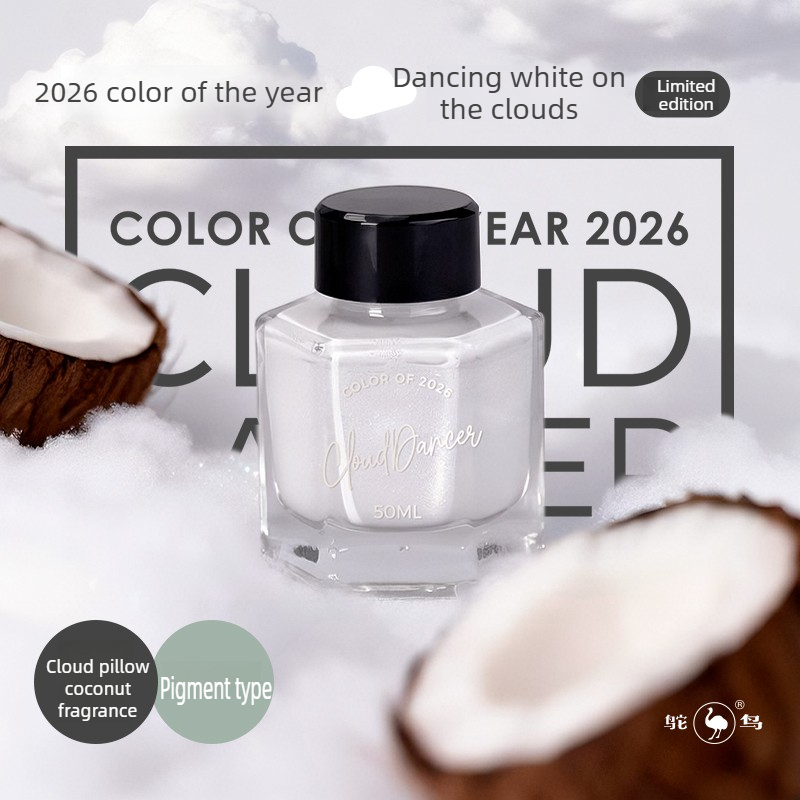 Ostrich 50ml 2026 Color Cloud  – Fountain Pen Bottled Ink recenzja i cena