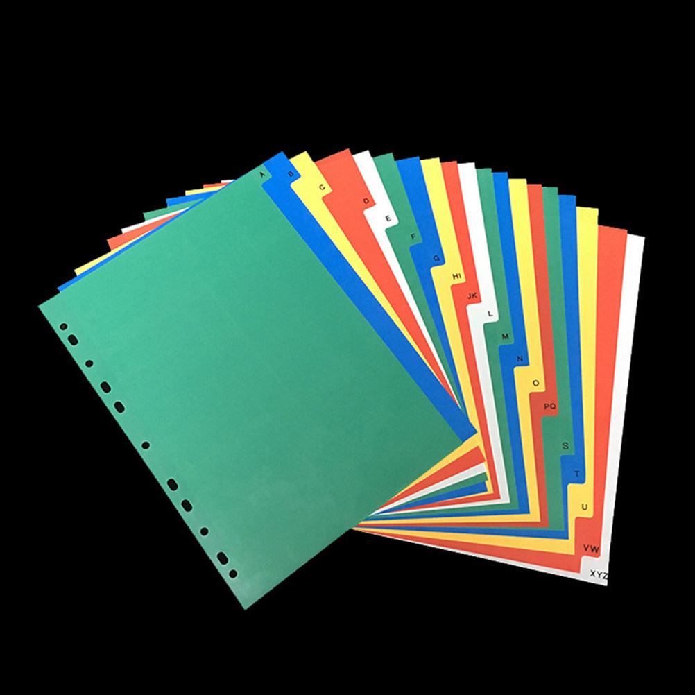 40Pcs Multi Color Index Page D – Tab Divider A4 recenzja i cena